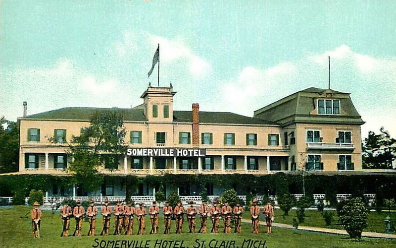 Somervile Hotel - 1908 Postcard